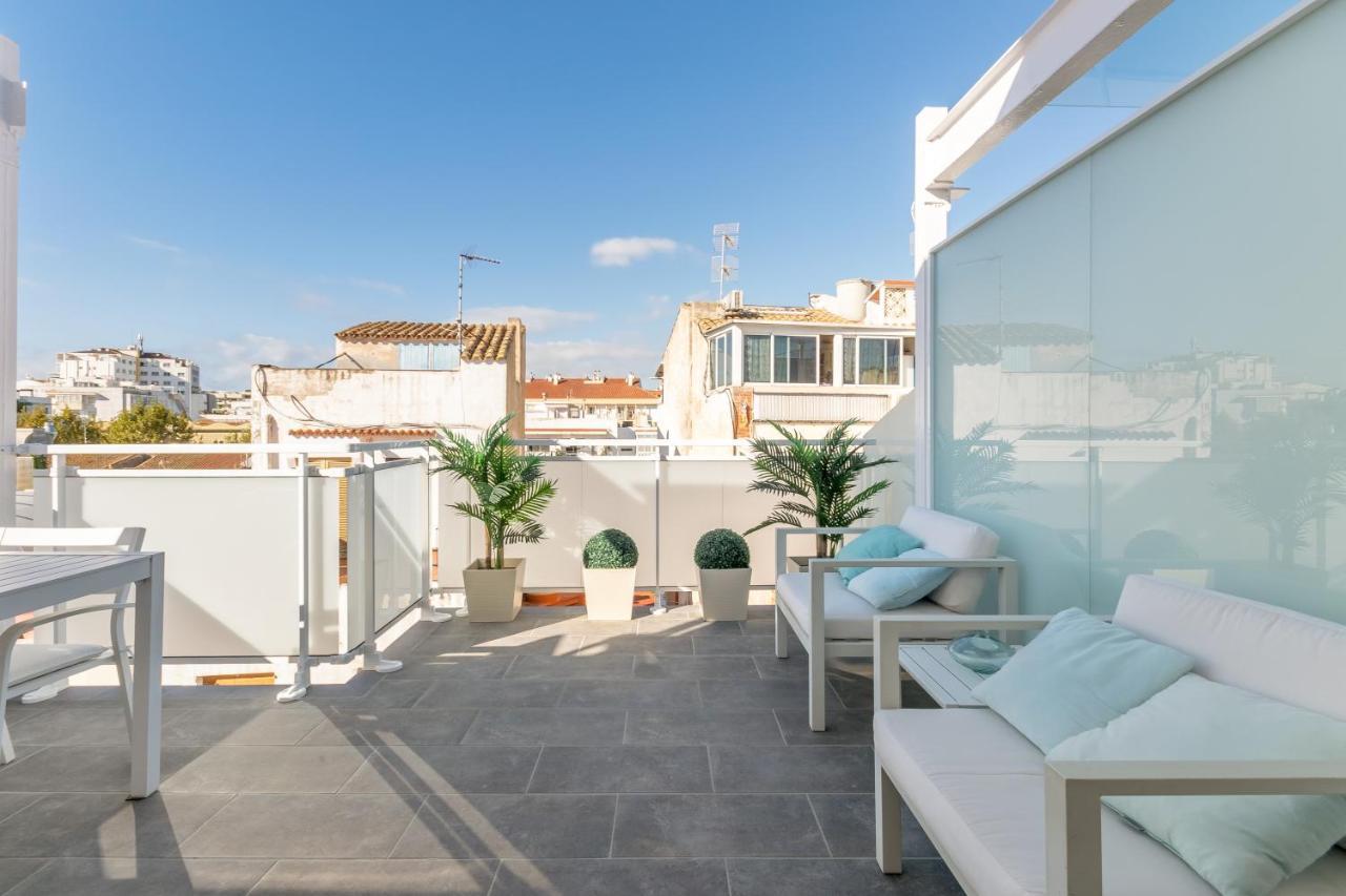 Beach Penthouse Sitges Rentals Exterior photo