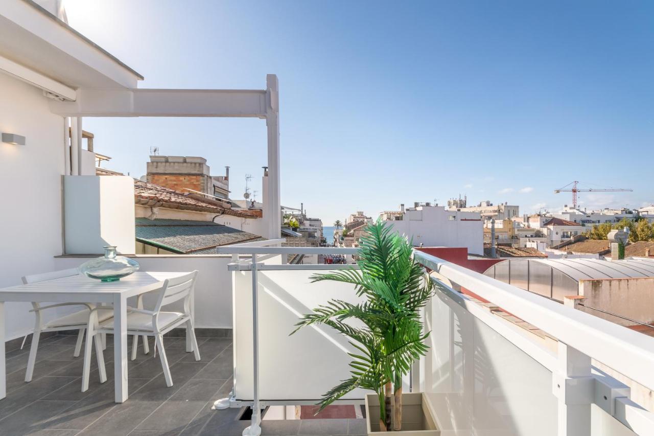 Beach Penthouse Sitges Rentals Exterior photo